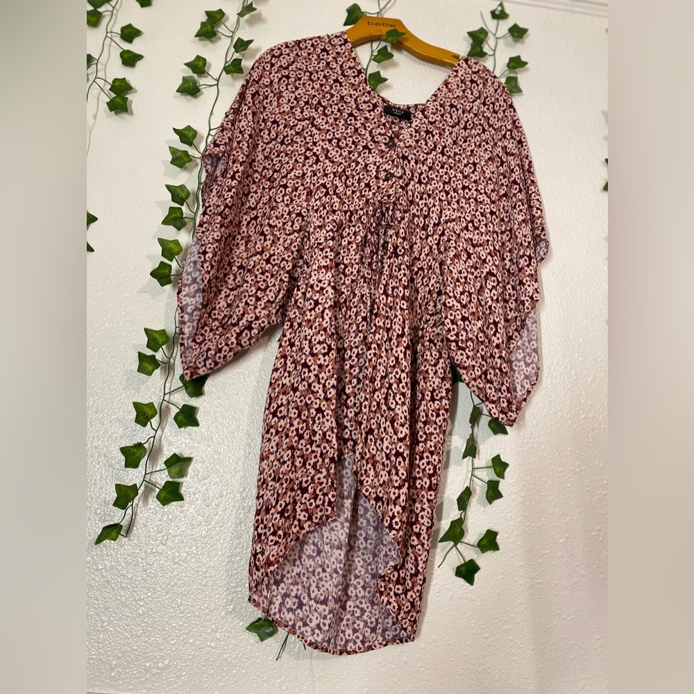 Vici flower dress mine Size S pink white color - Picture 6 of 10